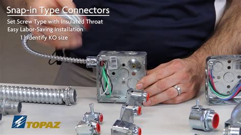 connect bx cable to junction box|how to use bx wire.